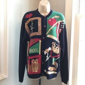 Alexandra Bartlett School Teacher Cardigan - Women’s Small